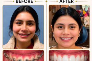 She transferred to our office wondering if continuing orthodontic treatment was really worth it…
